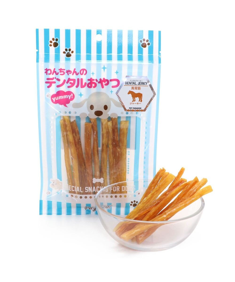 PET PARADISE 馬背筋デンタルジャーキー 40g 