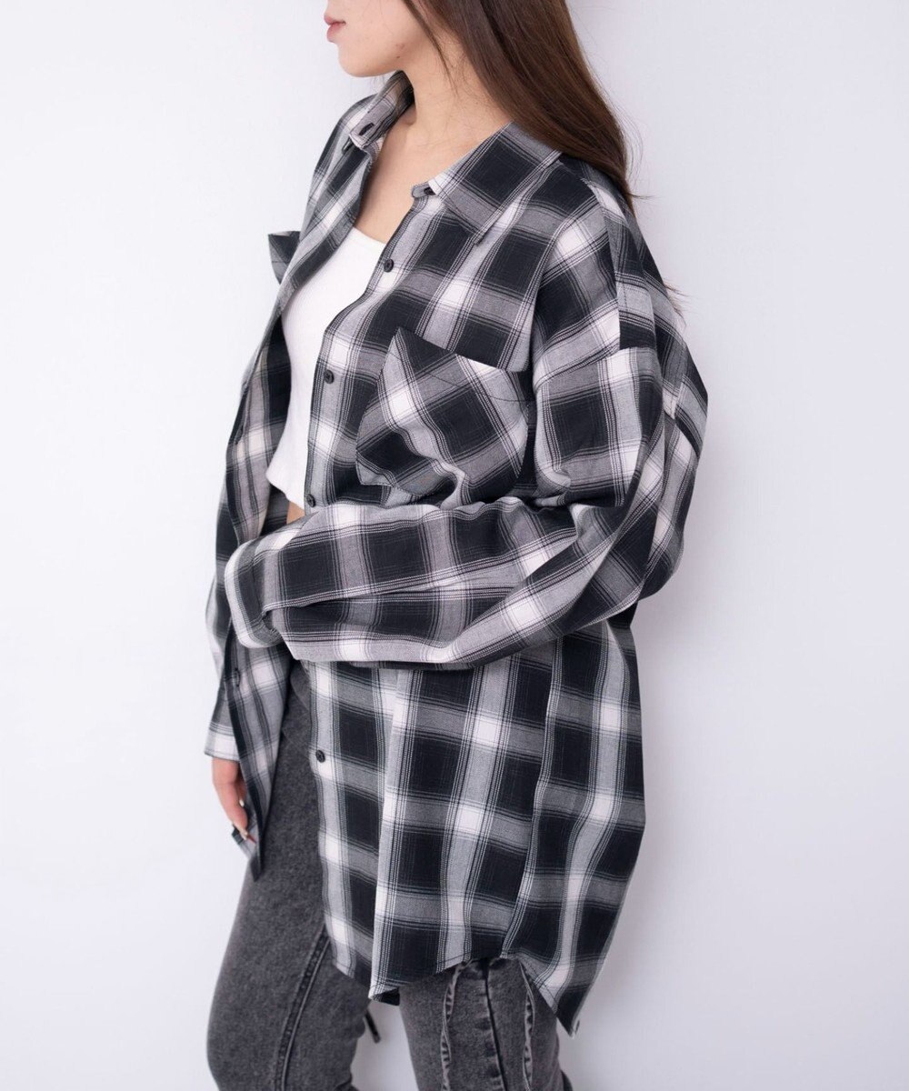 WEGO 2WAYオフショルシャツ 