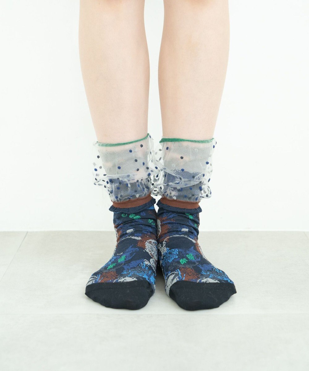 COQ LANDSCAPE シアーハイソックス 