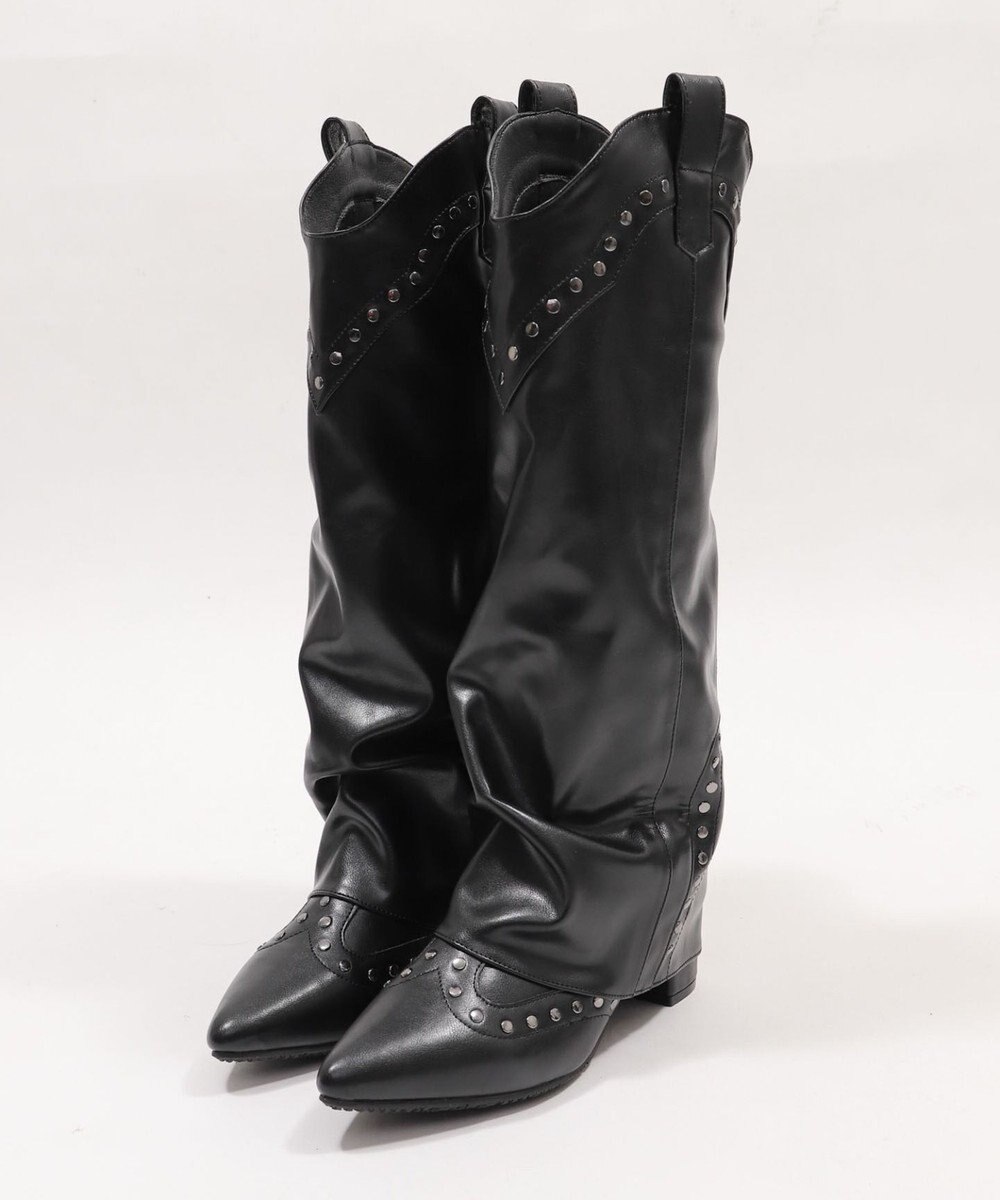 WEGO ウエスタンカバーロングブーツ 