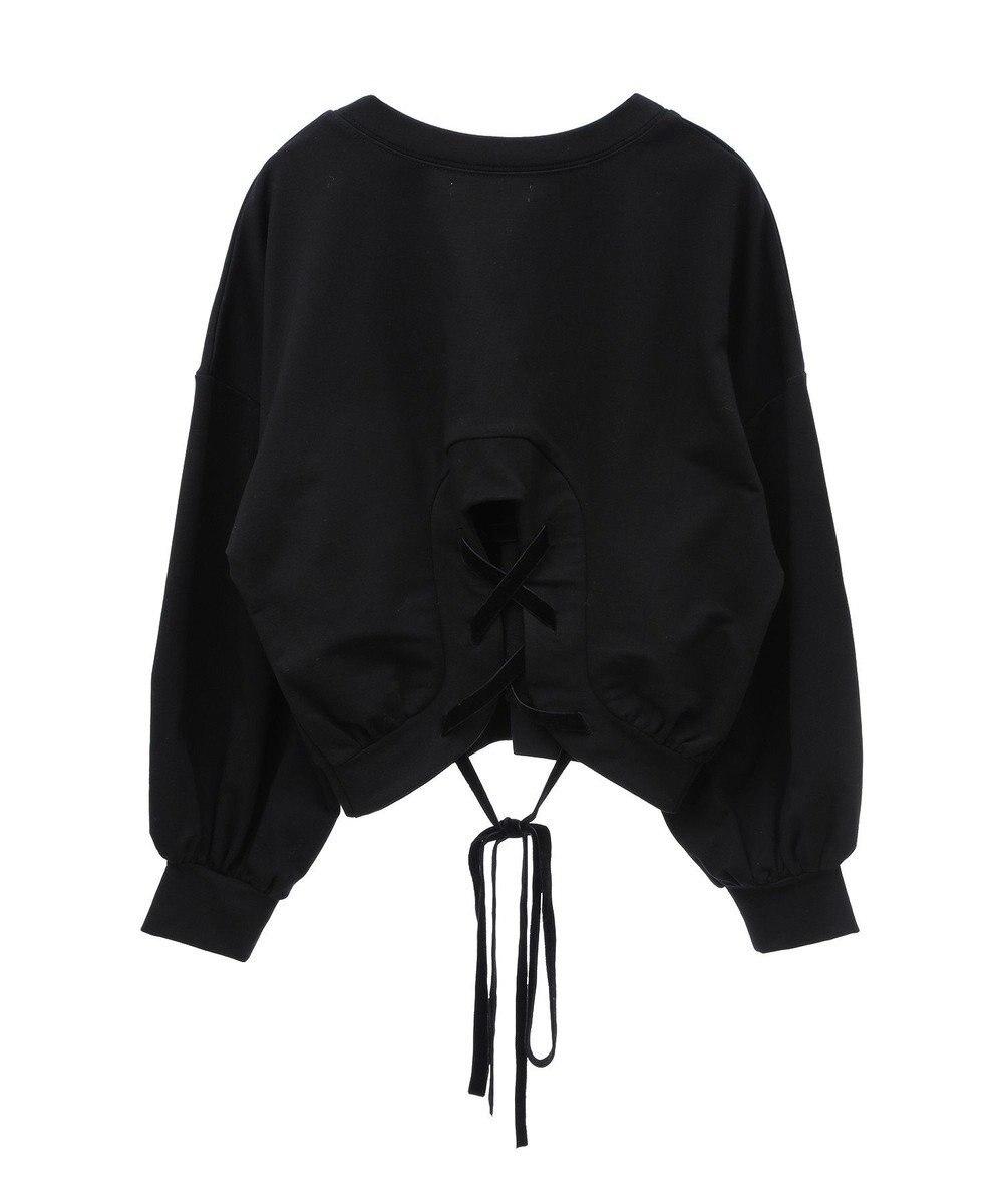 Green Parks ａ．バックレースアップスウェット 