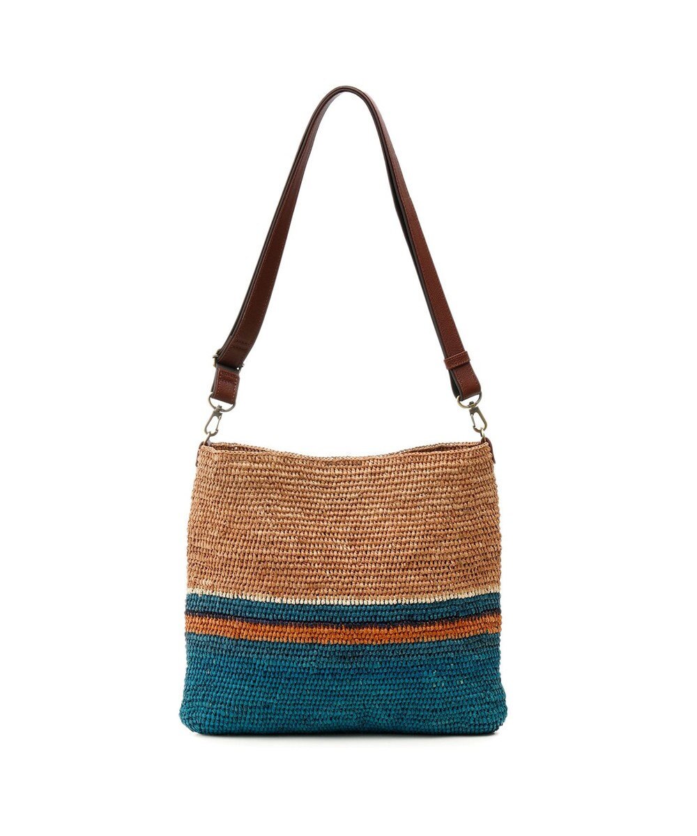 IBIZA ラフィア　ショルダーバッグ 