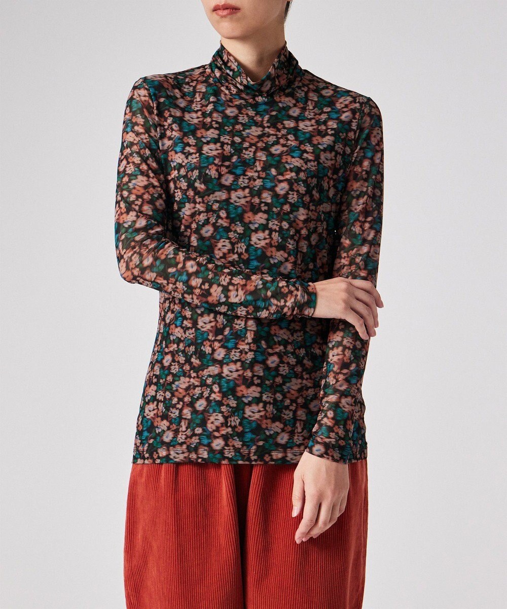 Paul Smith Tea Floral ハイネック トップス 