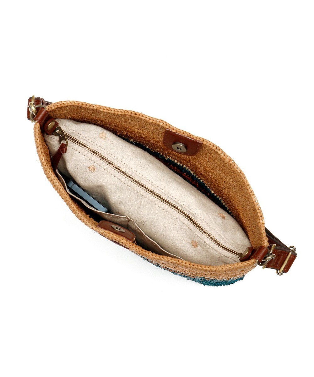 IBIZA ラフィア　ショルダーバッグ 