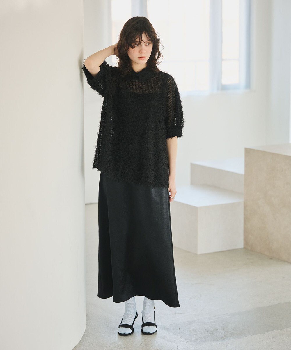 #Newans フィラッフィパフスリーブプラウス 