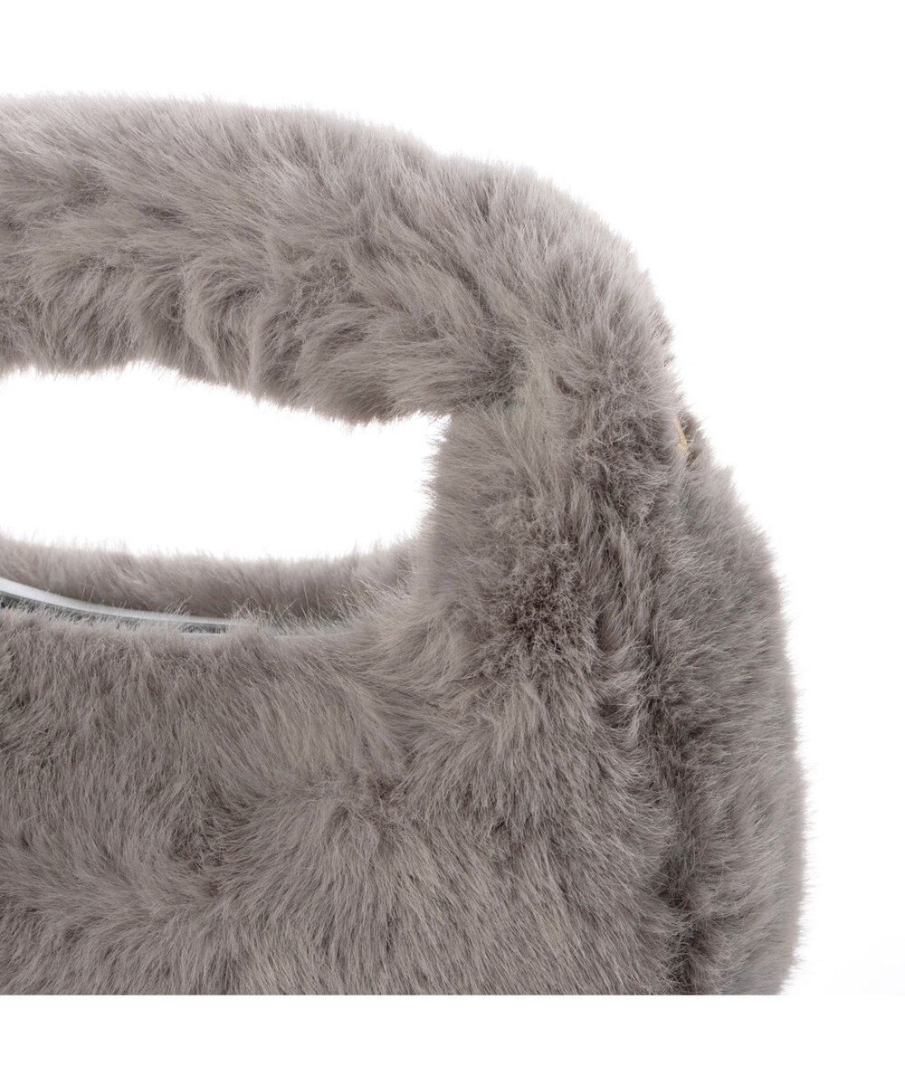 UNBILLION カシュカシュ cachecache / フェイクファー2wayハンドルミニバッグ 