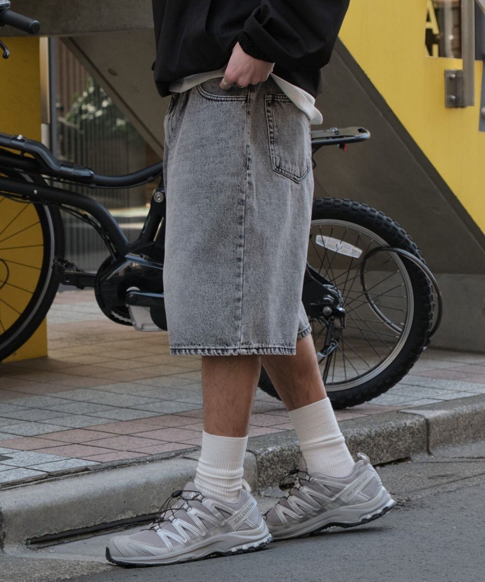 WEGO イージーバギーデニムショーツ 