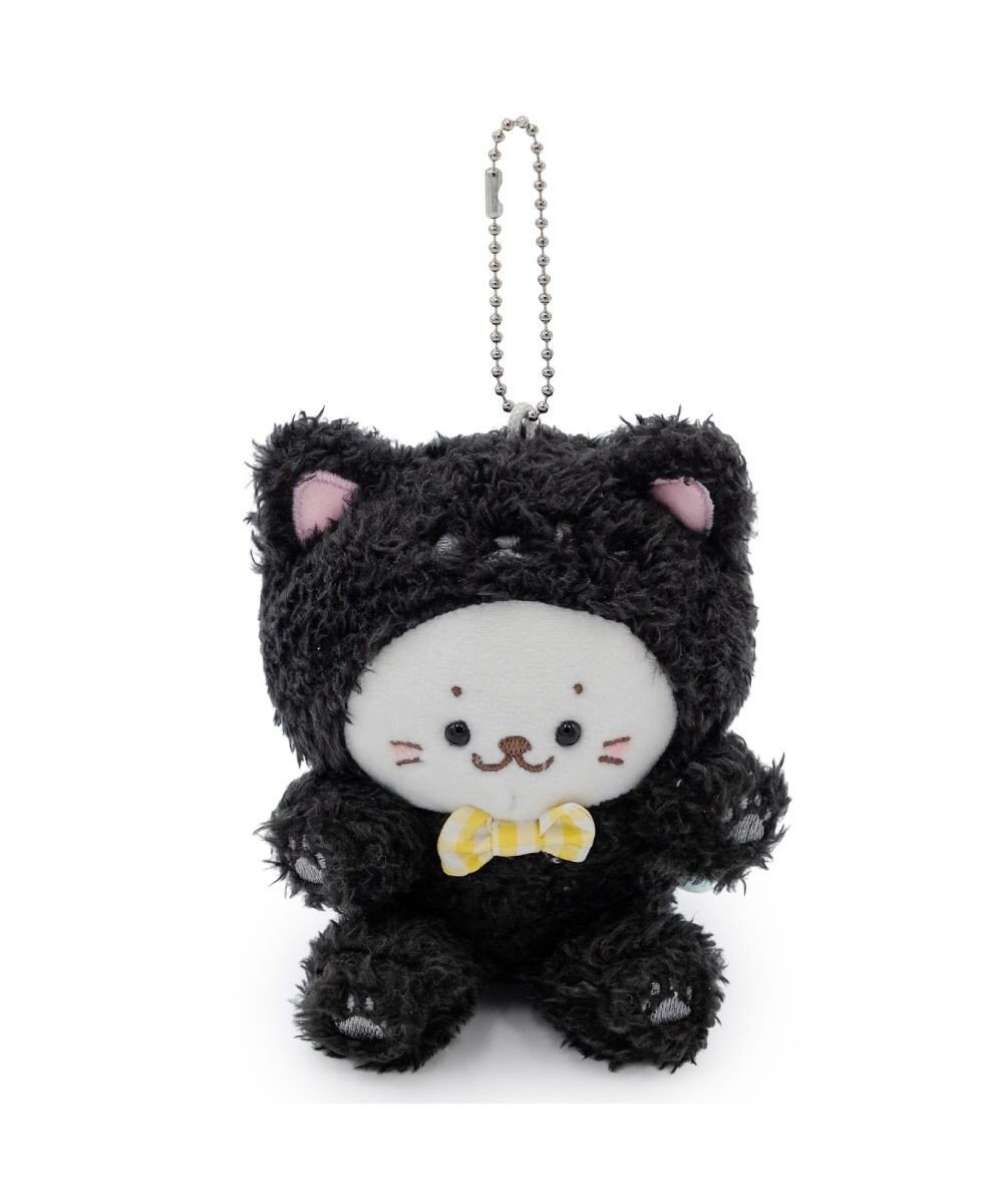 Mother garden しろたん 猫キーホルダー 《黒ねこ》 単品 