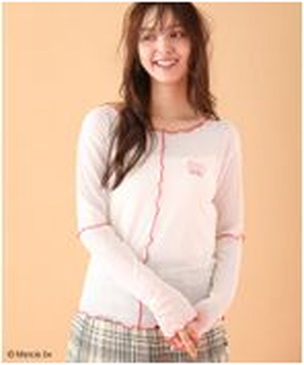 Green Parks Ｍｉｆｆｙ／シアー配色プルオーバー 