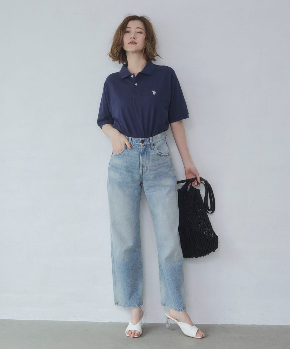 WEGO 【ユニセックス着用ITEM/SMLサイズ展開】U.S. POLO ASSN.別注ポロシャツ 