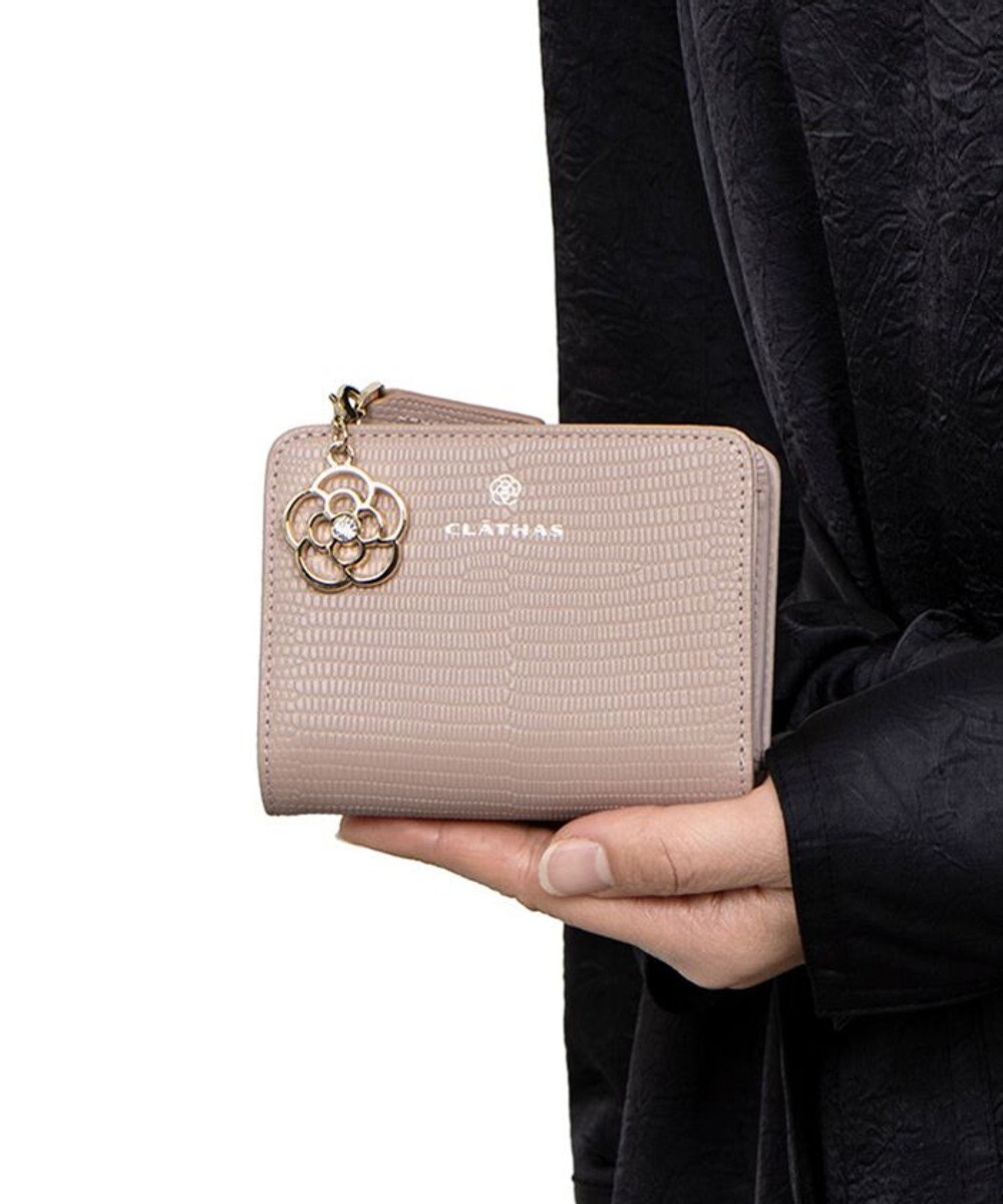CLATHAS ペーシュ ミニ財布 