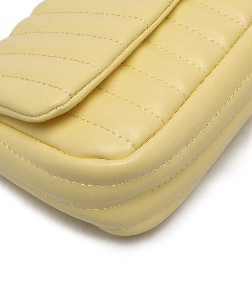 style code 【MERCURYDUO/マーキュリーデュオ】ストライプキルティング　フラップショルダーバッグ 