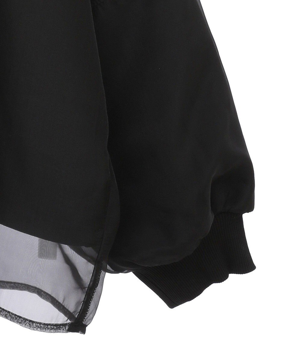 AMERICAN HOLIC オーガンジーレイヤードスウェット 