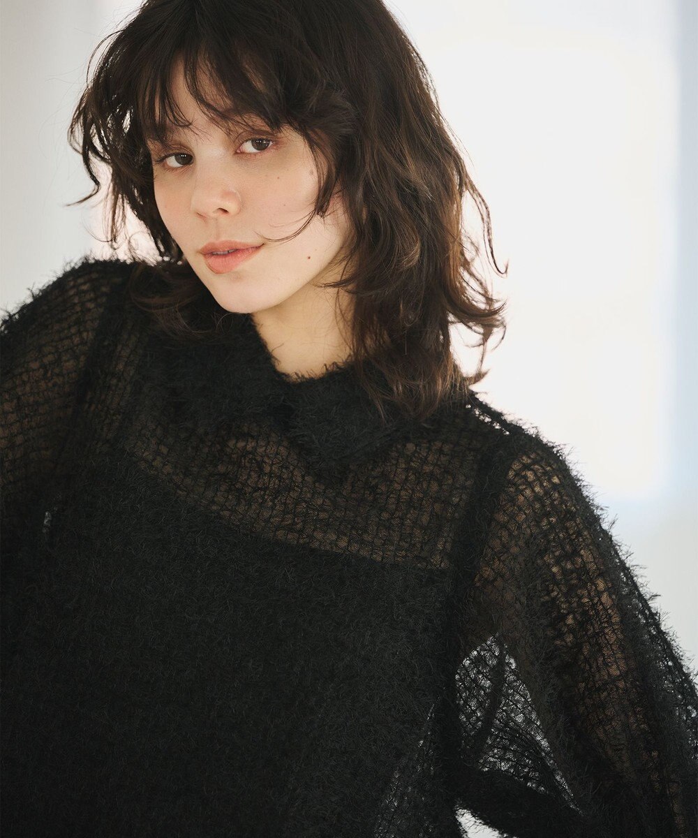 #Newans フィラッフィパフスリーブプラウス 