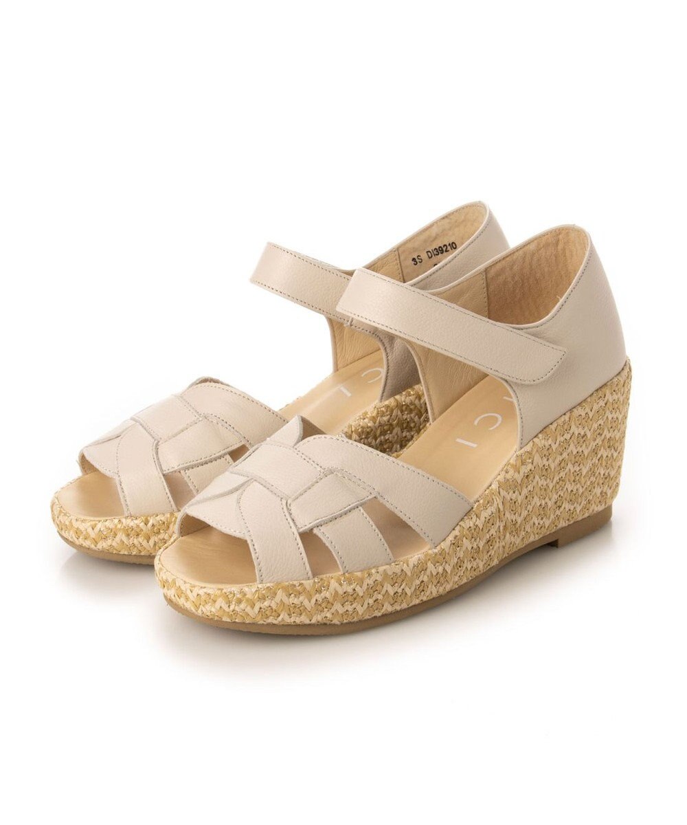 MODE ET JACOMO <D'ICI>カットワークストラップサンダル 