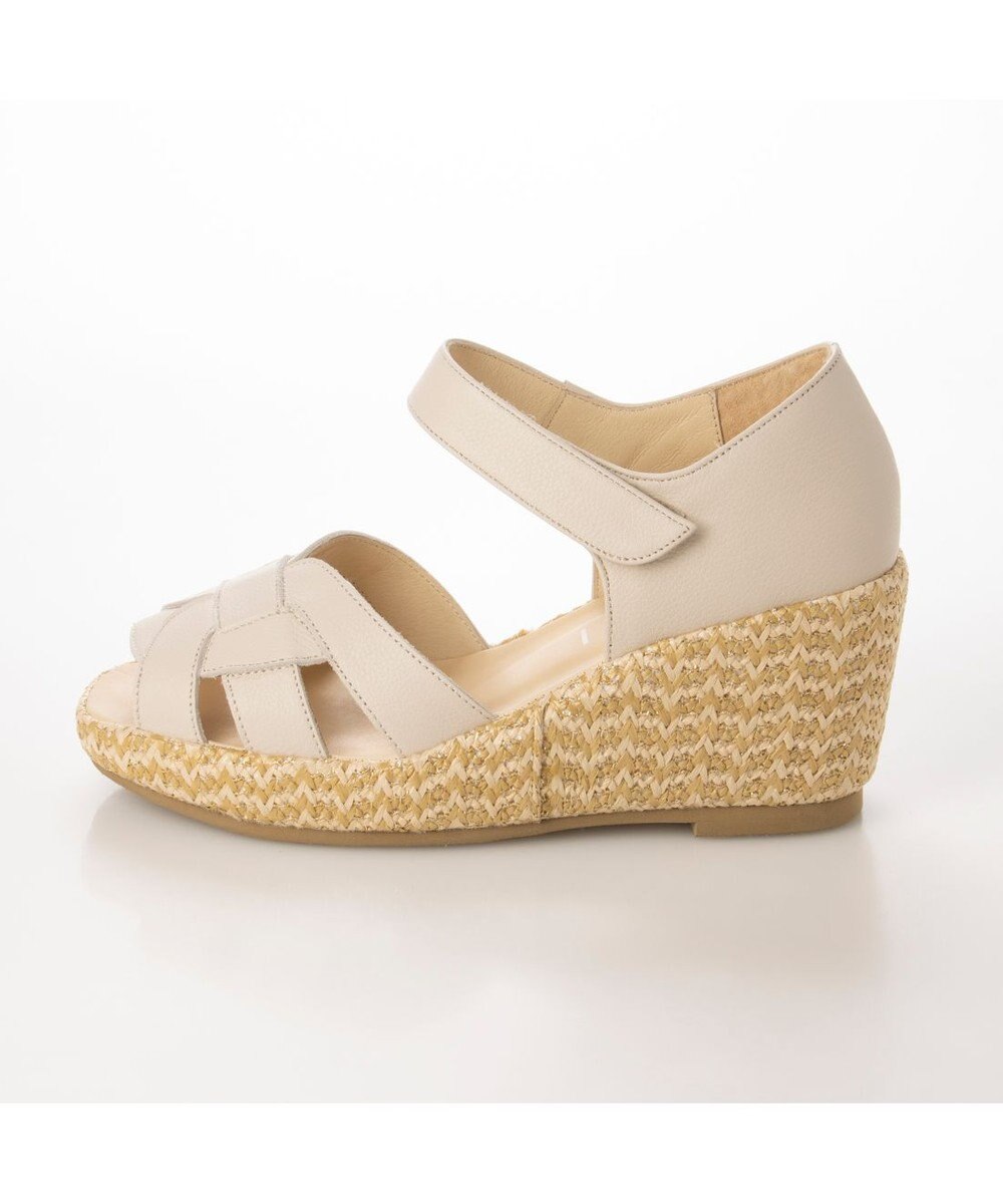 MODE ET JACOMO <D'ICI>カットワークストラップサンダル 