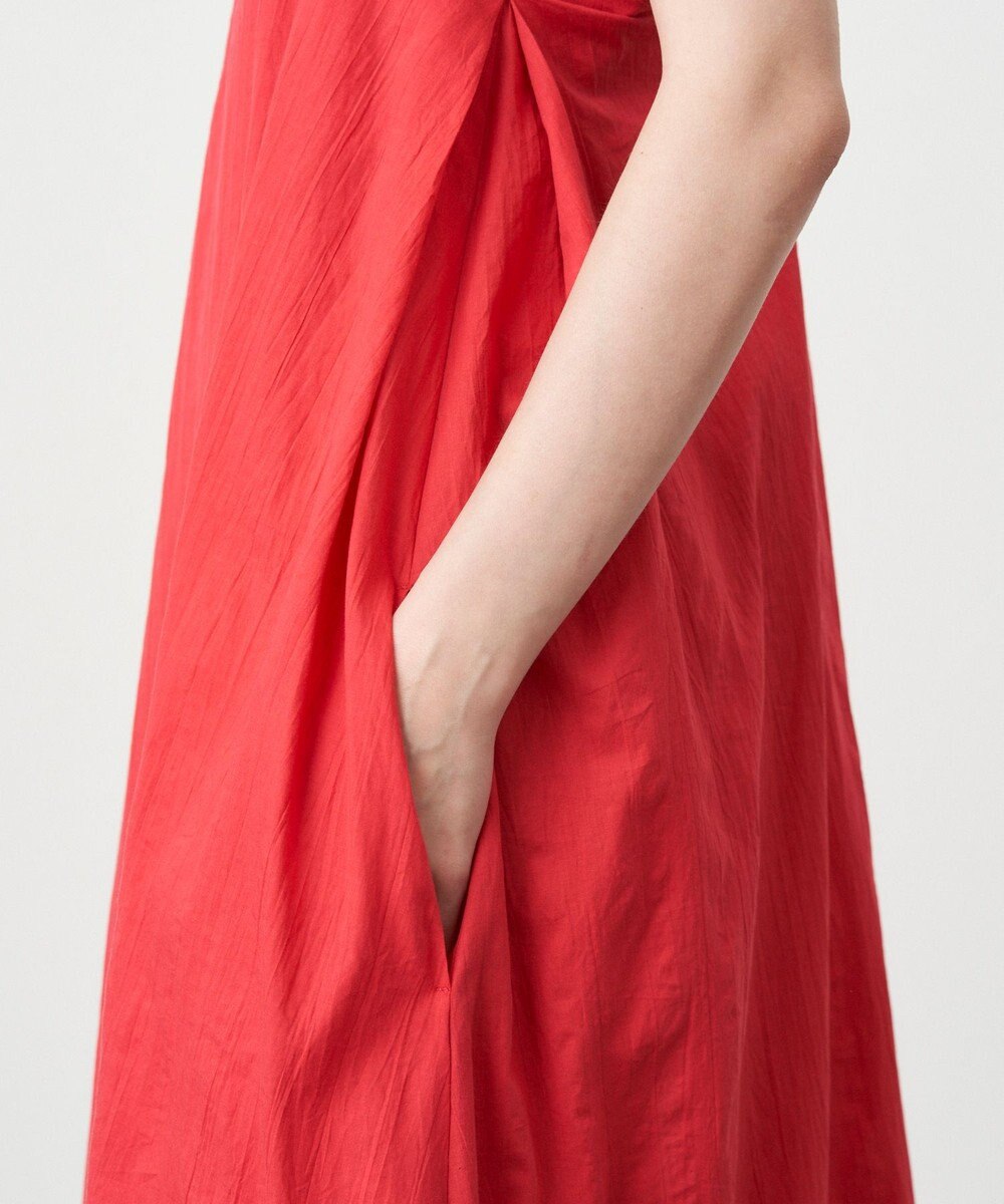 ATON WRINKLES COTTON | キャミドレス 