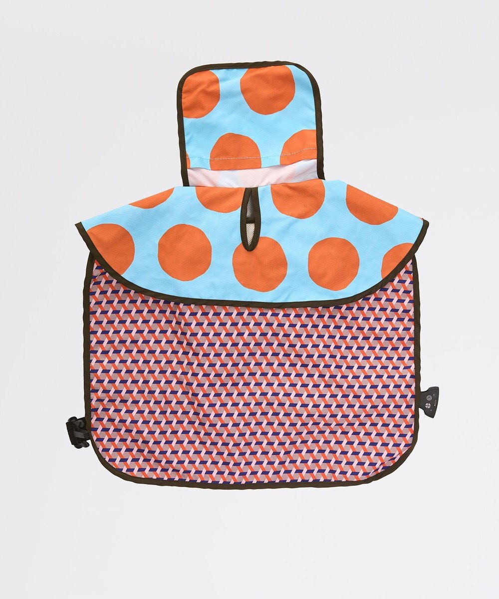 COQ DOTS CROSS ドッグポンチョ レインコート 