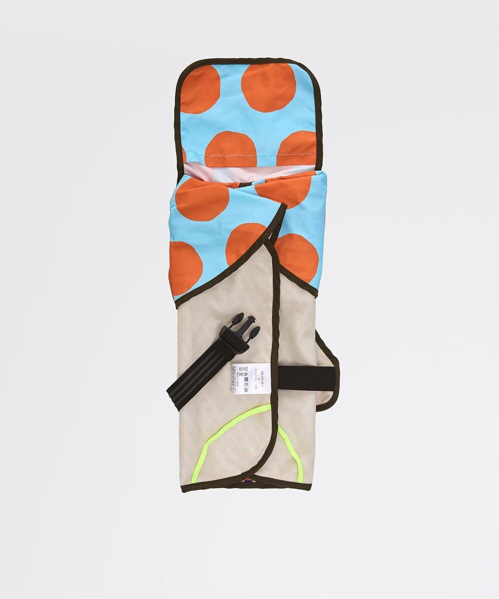 COQ DOTS CROSS ドッグポンチョ レインコート 