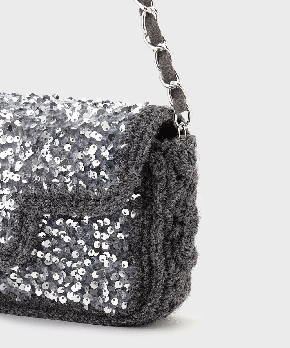 GRACE CONTINENTAL Caterina bertiniスクエアスパンバッグ 