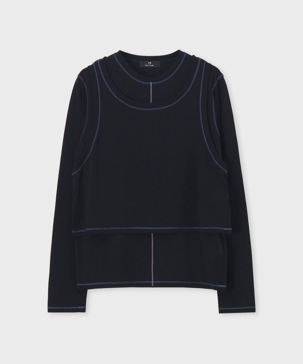 Paul Smith レイヤード シアー カットソー 