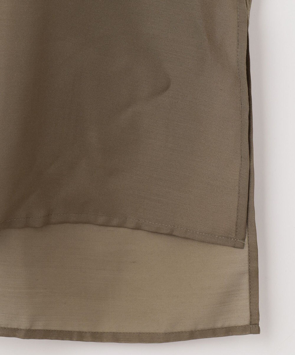 自由区 L 【洗える/シワになりにくい】オープンカラー シアーブラウス 