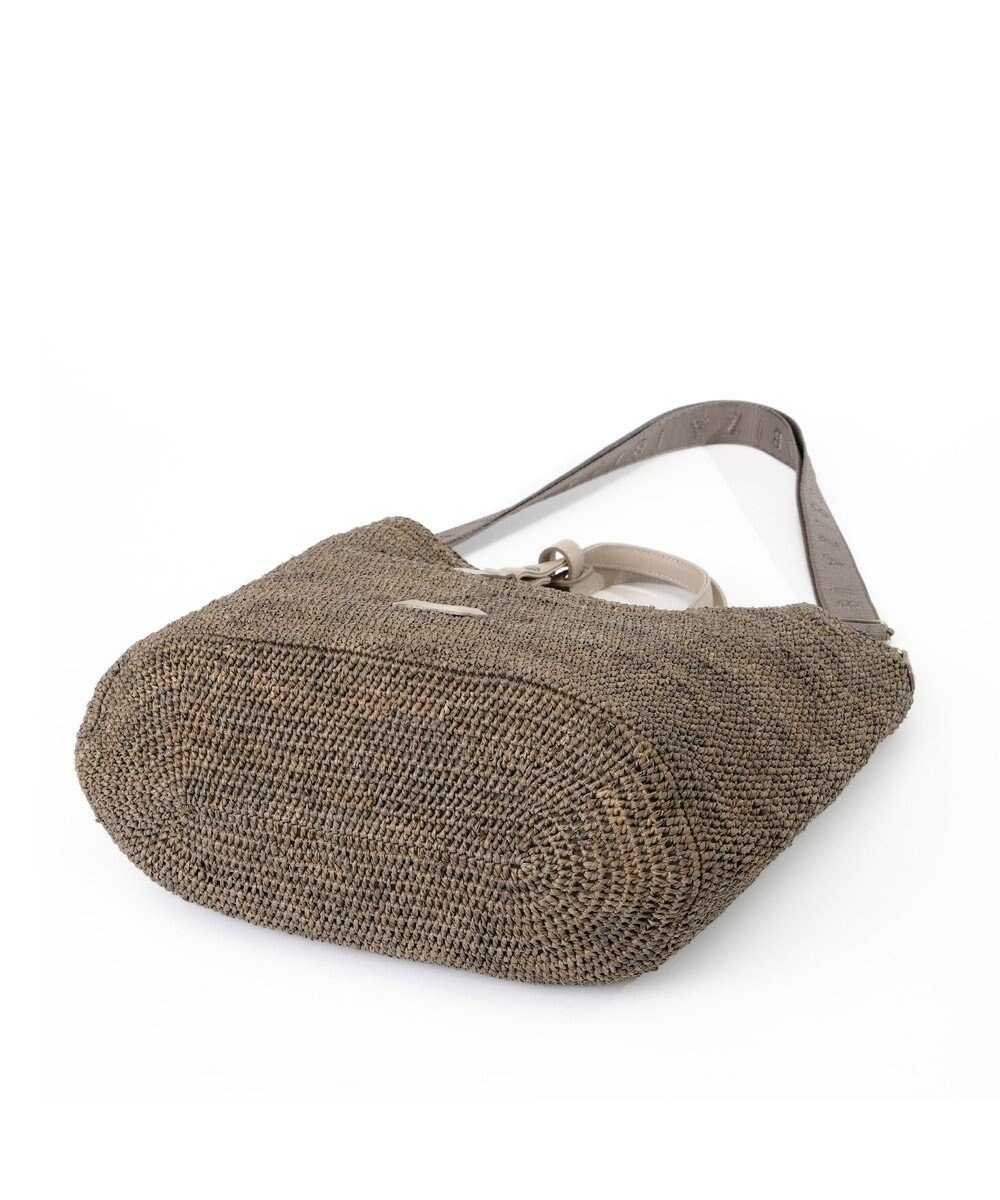 IBIZA ラフィア　2WAYバッグ（草木染め） 