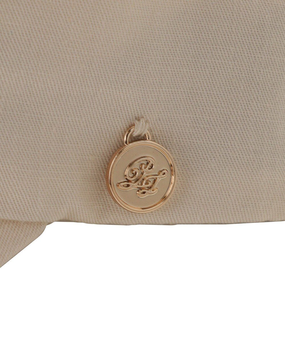 MOONBAT PAUL&JOE ACCESSOIRES(ポール&ジョー）ロゴ入り 深キャップ 帽子 ネコチャーム付 UVカット 