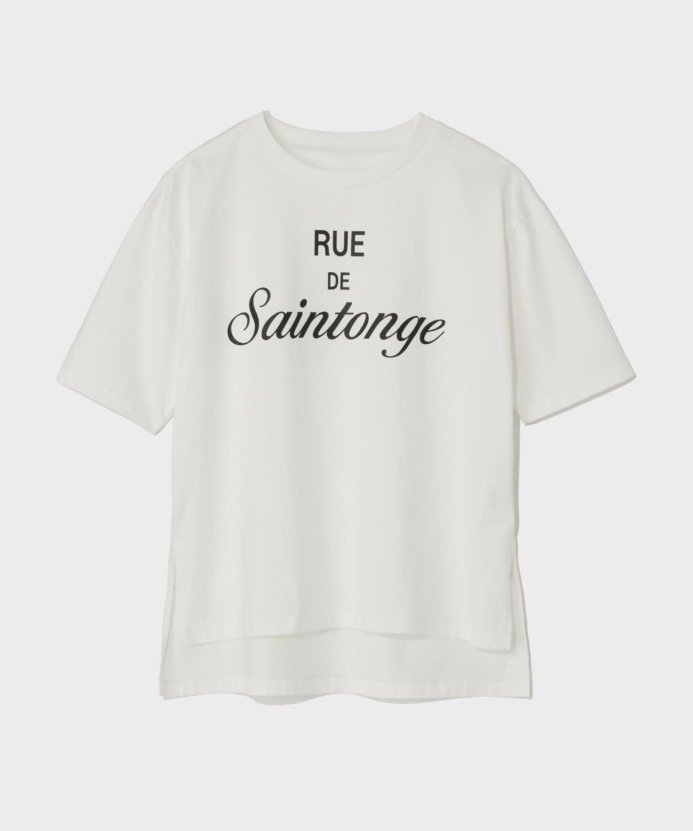 GRACE CONTINENTAL レタードプリントTシャツ 