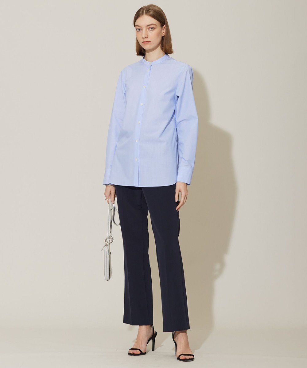 ICB 【洗える】TaPeダブルクロス セミフレアパンツ 