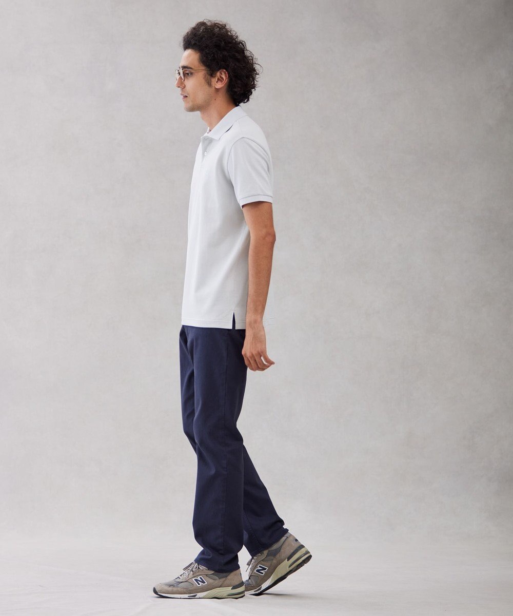 J.PRESS MEN 【大人気】アメリカンコットン鹿の子 バックブルポロシャツ 