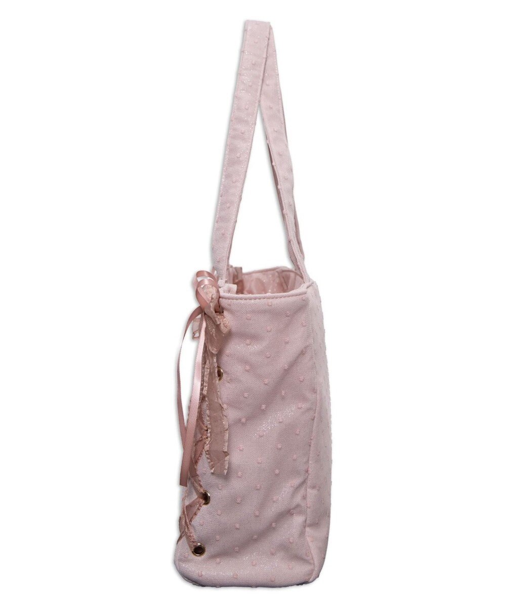 WEGO 【痛バ＆推し活グッズ】ドレッシーレースアップ痛バッグS 