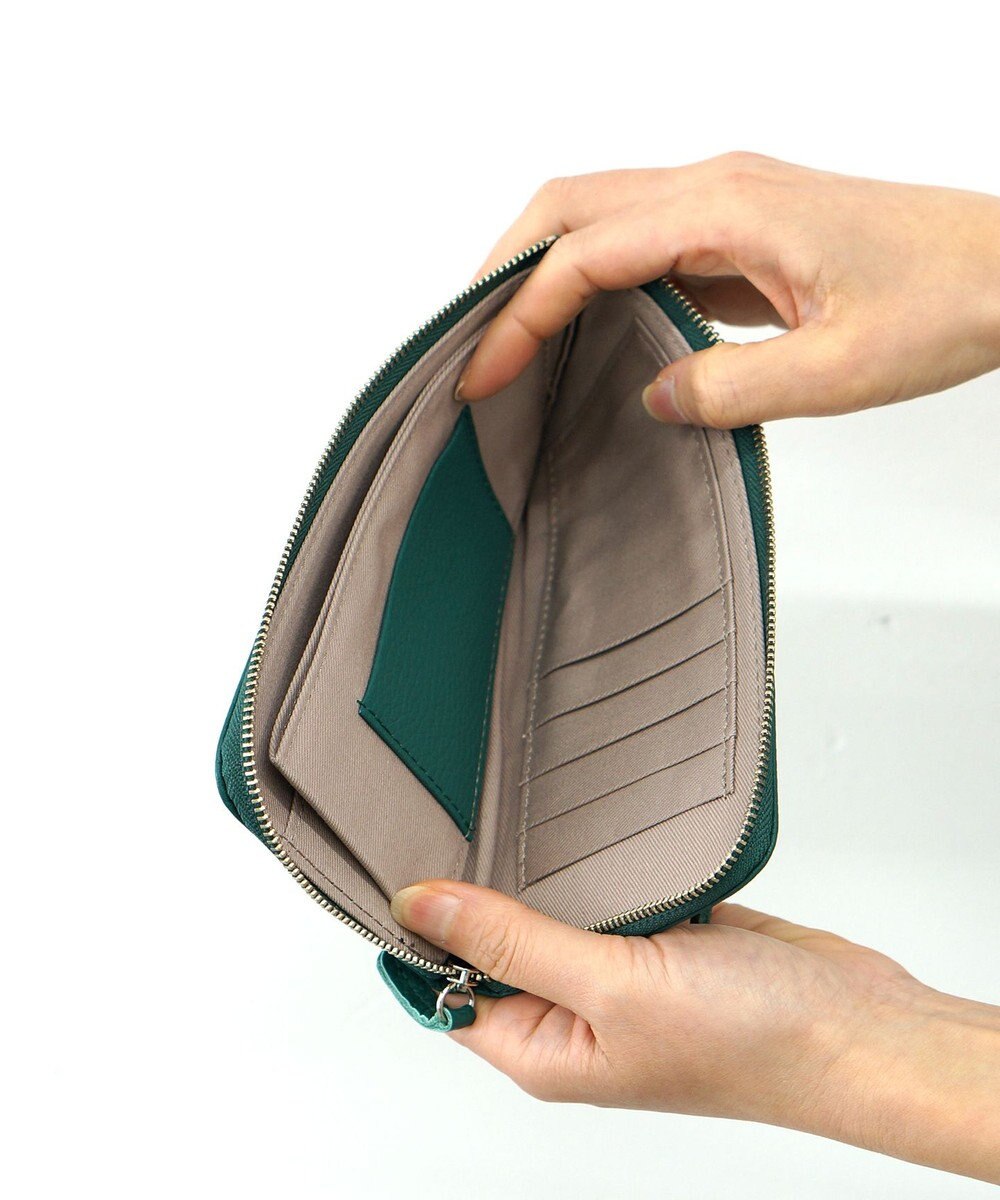 FOLNA RD アドリアレザー スマートLファスナー長財布 