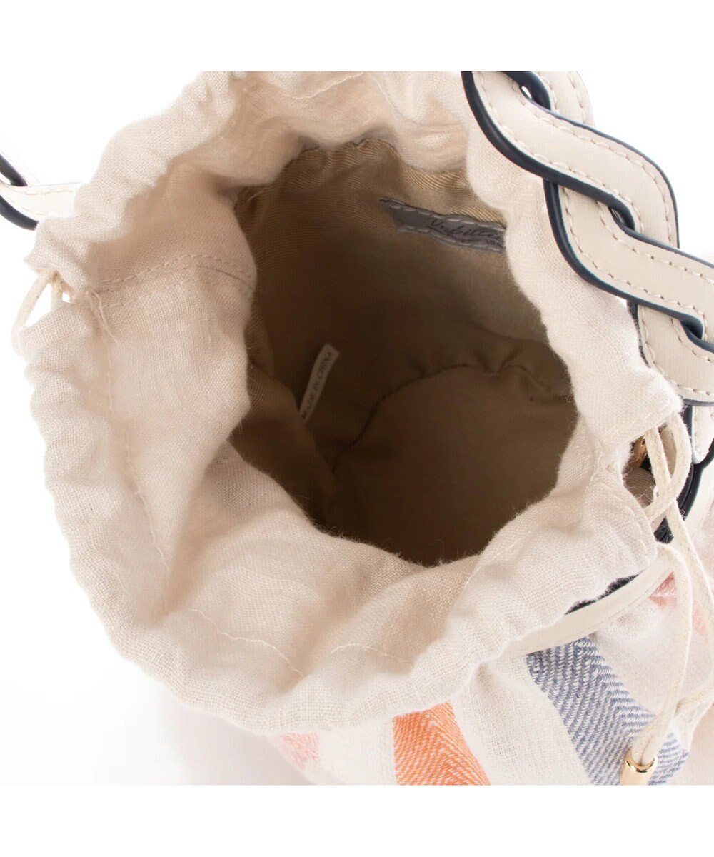 UNBILLION cachecache ミニフリルバケツ型2wayショルダーバッグ 