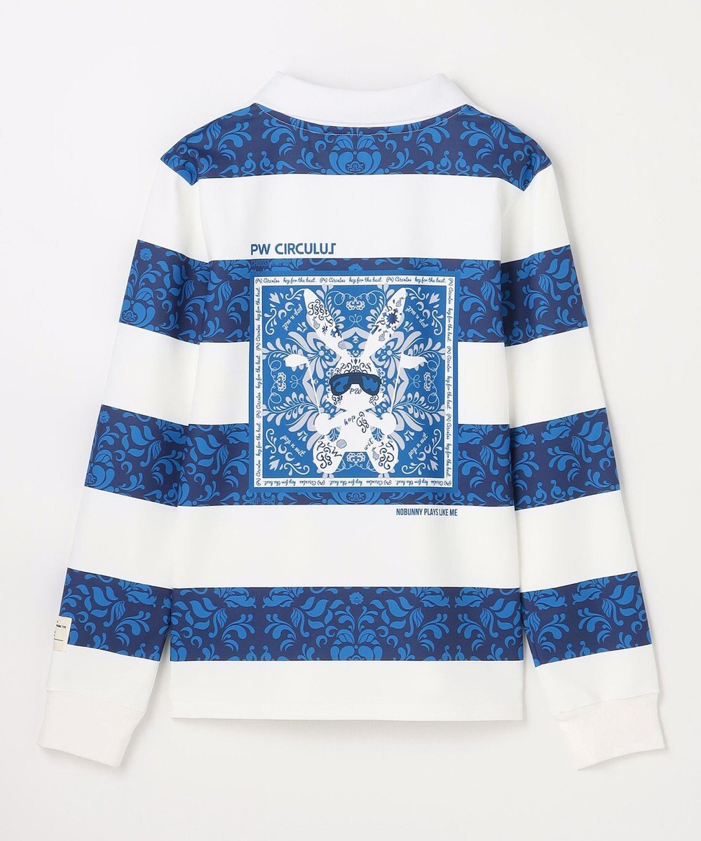 PW CIRCULUS 【吸水速乾 /  UV遮蔽率99.8% UVカット / ストレッチ】【WOMEN】ラガーシャツ ゴルフウェア レディース 