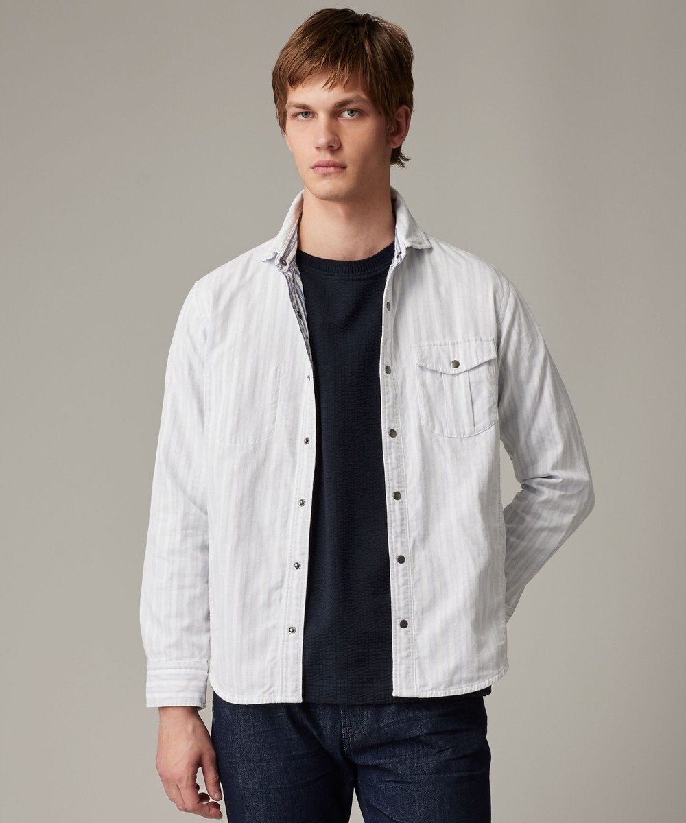 JOSEPH ABBOUD 【キングサイズ・25SS・2WAY】リバーシブルシャツ 