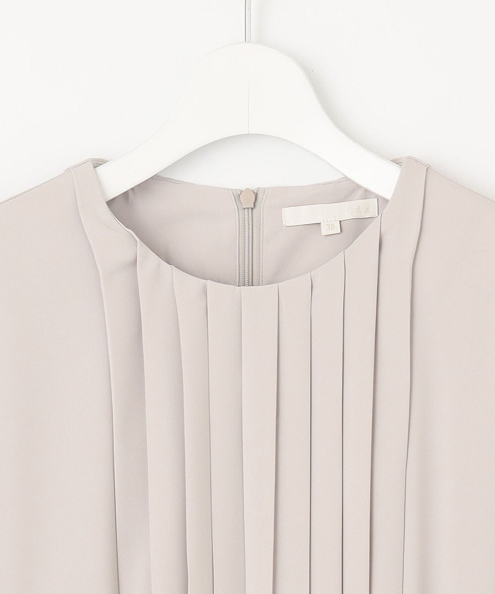 自由区 【ご好評につき追加生産・洗える】ライトサテン ワンピース 