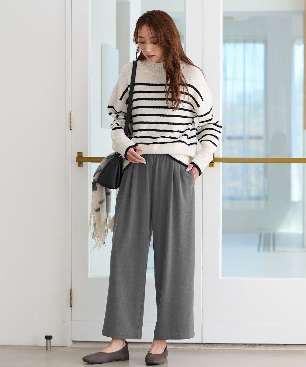 ANY 【6色展開】ラムウールハイネックニット 