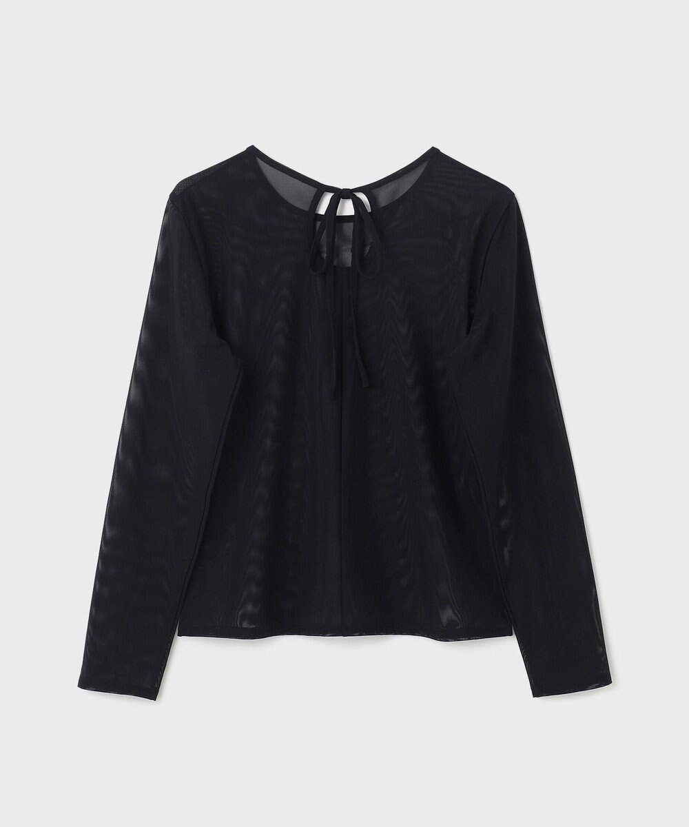 GRACE CONTINENTAL チュールシアートップ 