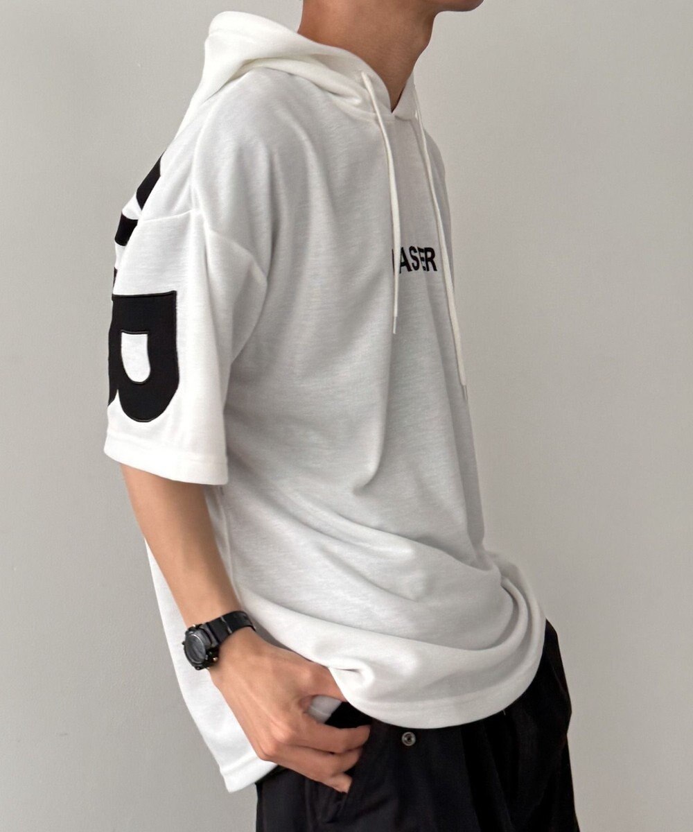 WEGO 【MLXLサイズ展開】ストレートラインプルパーカー（SS） 