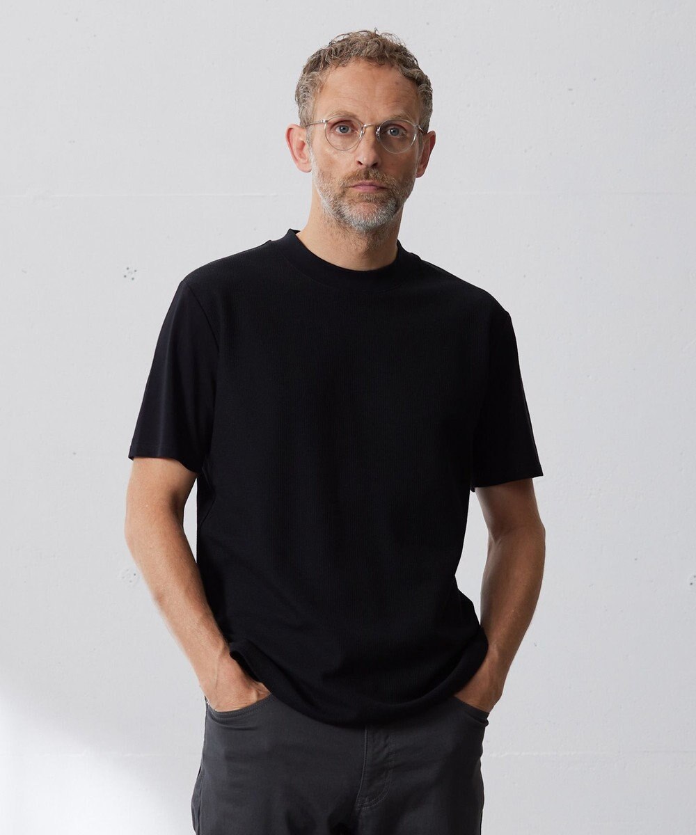 J.PRESS MEN ヴァーティカルケーブルTシャツ 