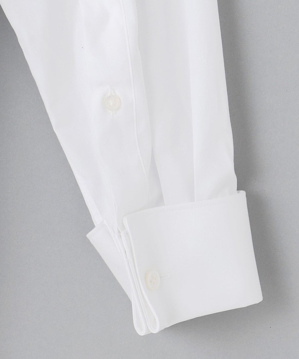 GOTAIRIKU 【WEAR BLACK】ウィングカラー比翼 ダブルカフス ドレスシャツ 