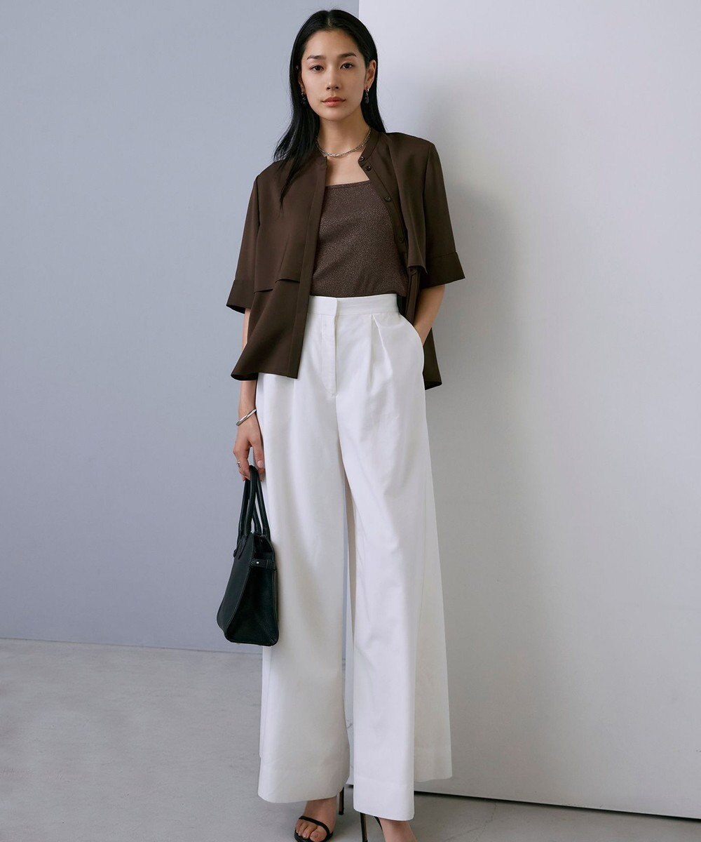 ICB L 【一部カラーのみ接触冷感・洗える】UnleashLite タックパンツ 