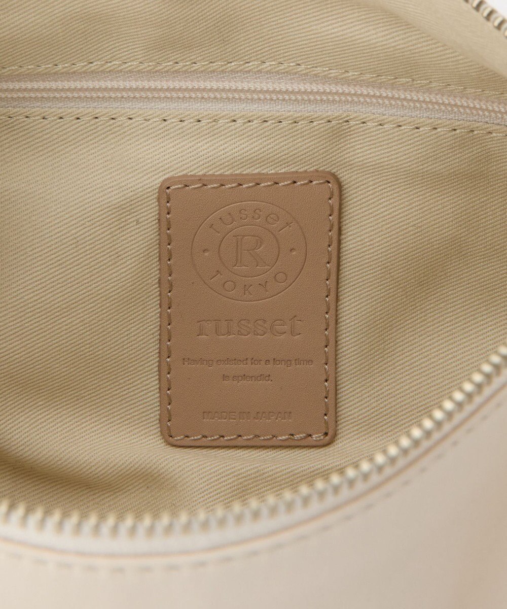 russet ソフトレザーロールショルダーバッグ(CE-1661) 
