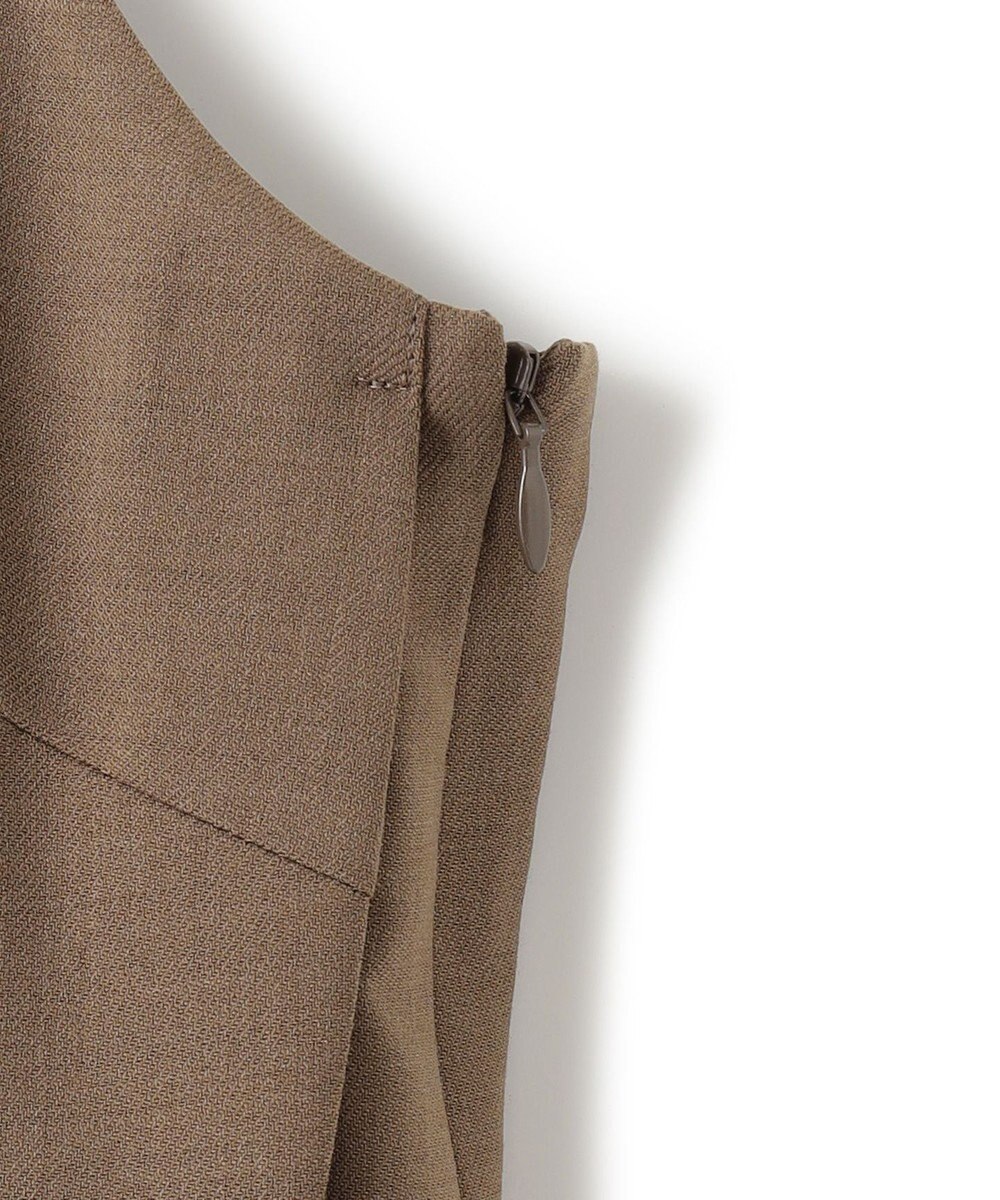 ICB L 【洗える】ウール2WAYストレッチ キャミソールワンピース 