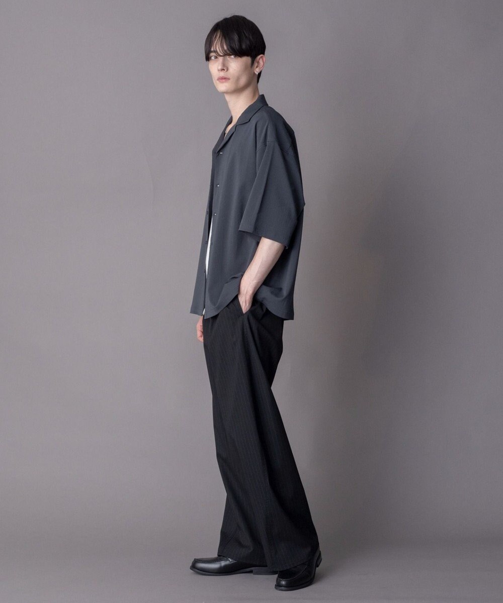 WEGO 【ユニセックス着用ITEM】クレープオープンカラーシャツ（SS） 