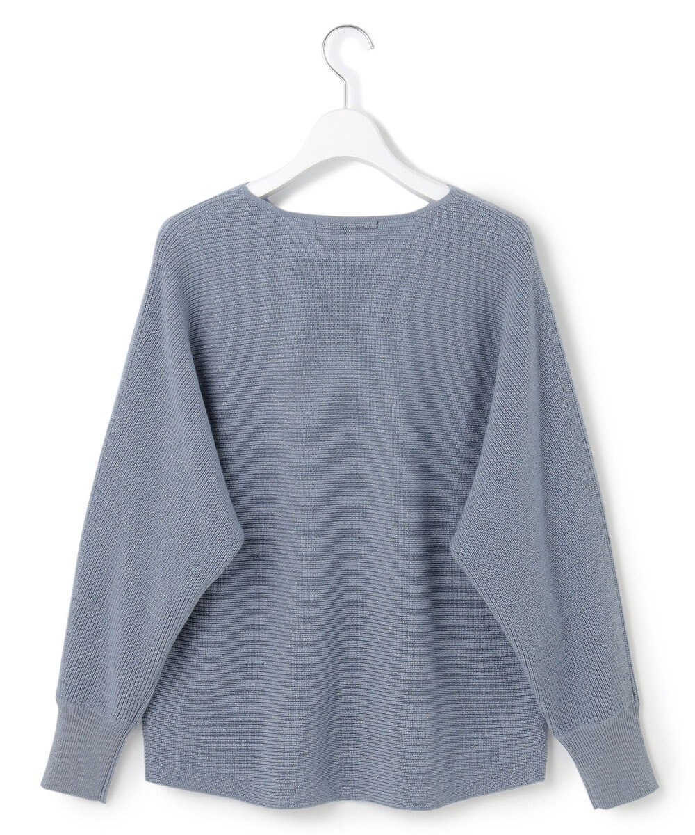 23区 【洗える】ラメウール ドルマンスリーブ ニット 