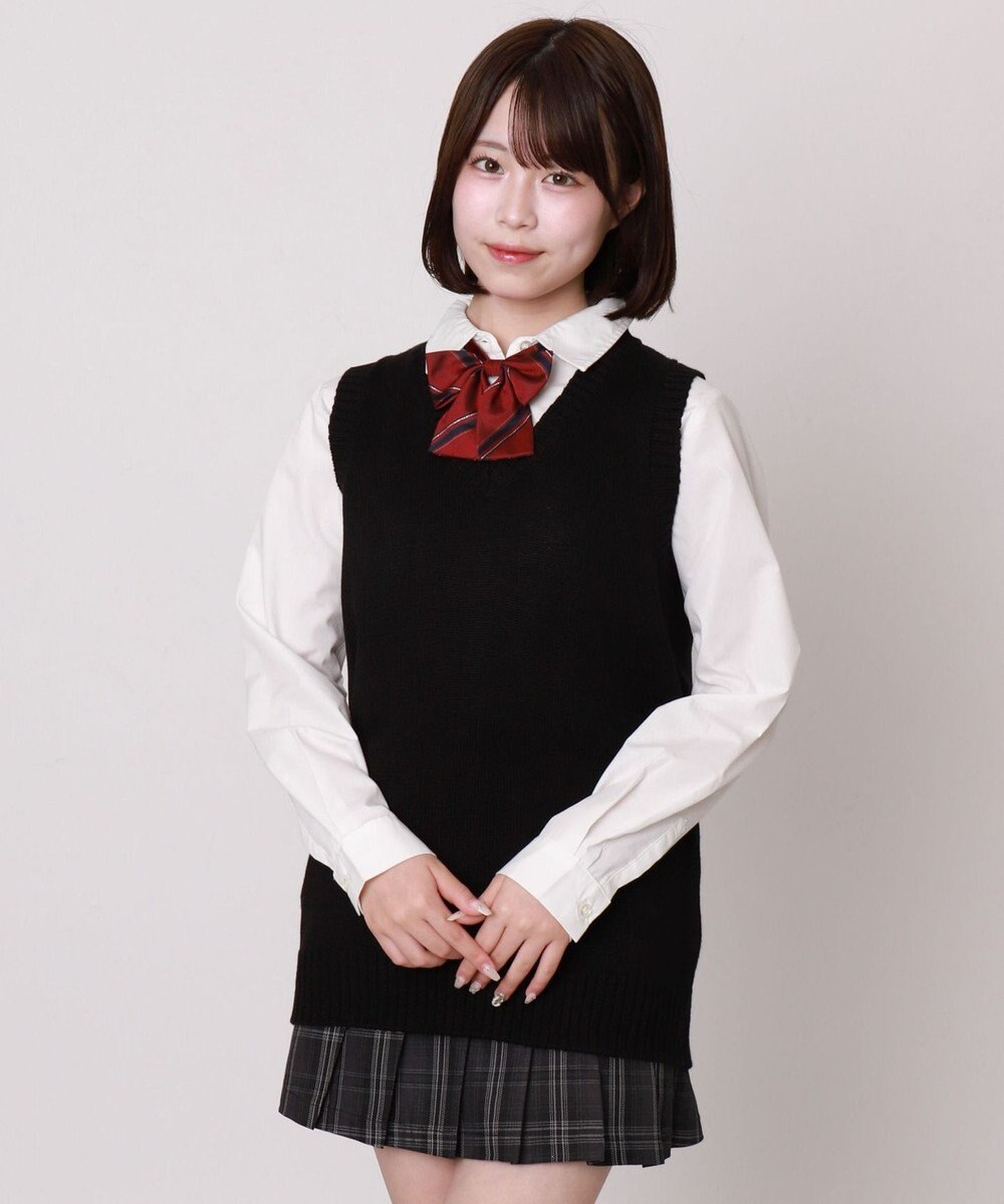 WEGO 【SCHOOLITEM】ベーシックニットベスト 