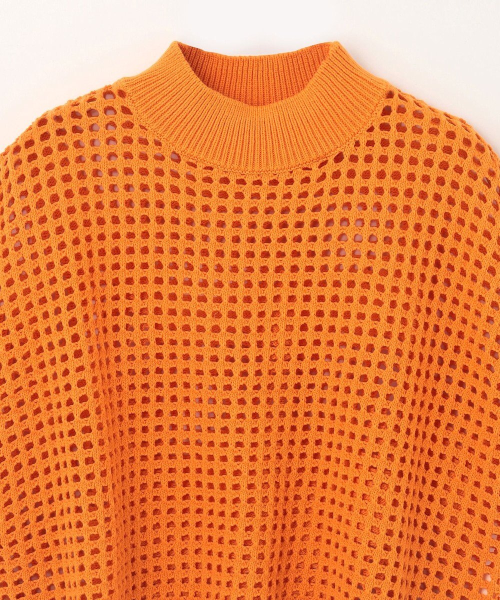 GRACE CONTINENTAL メッシュルーズニットトップ 