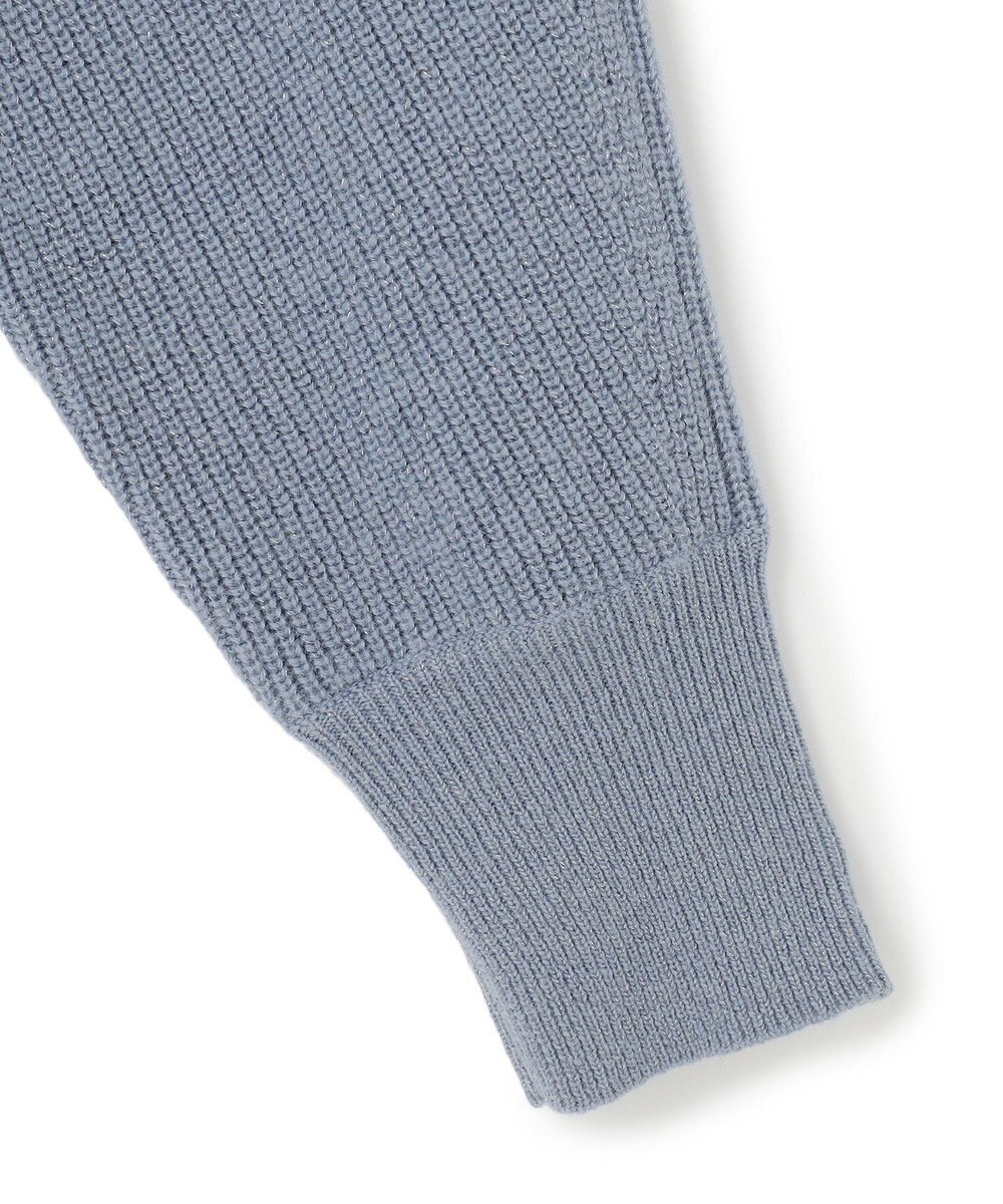 23区 L 【洗える】ラメウール ドルマンスリーブ ニット 